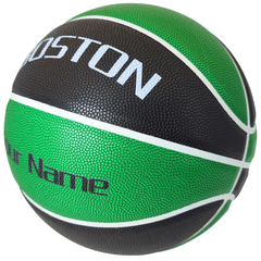 Customized Indoor/Outdoor Basketball NBA Team Boston Size 5 - 27.5”, Size 6 - 28.5” and Size 7 - 29.5”