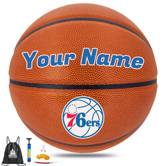 NBA Teams Basketball, Custom NBA Team Tribute Leather Basketball