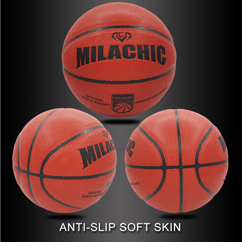 Milachic® Custom Composite Leather Basketball